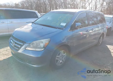 2007 Honda Odyssey Ex from USA, damaged, VIN 5FNRL38487B001142